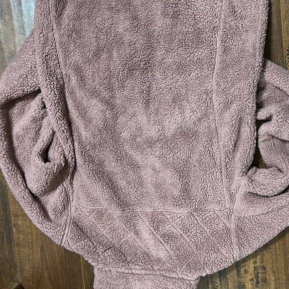 Women’s Fleece Zipper Light Weight Sweater Jacket - Picture 4 of 5